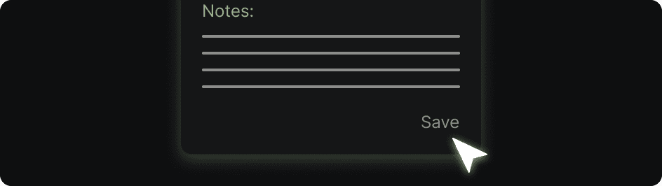 Adding a note to a saved insight in Quartrly