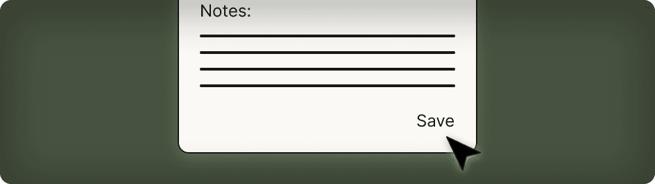 Adding a note to a saved insight in Quartrly