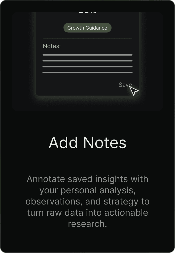 Add Notes