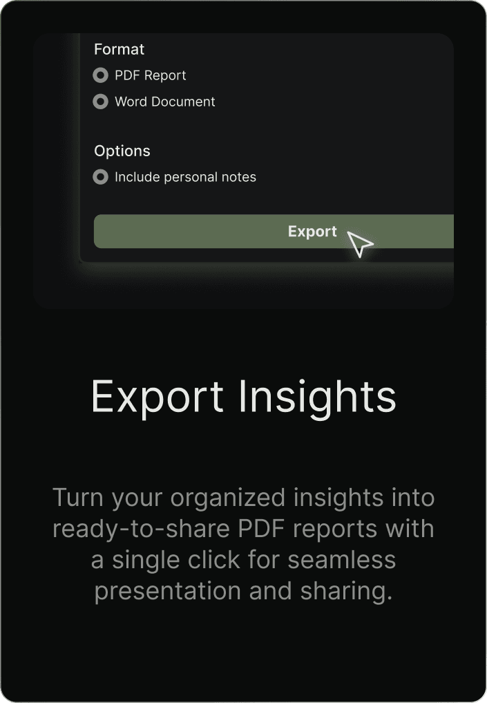 Export Insights