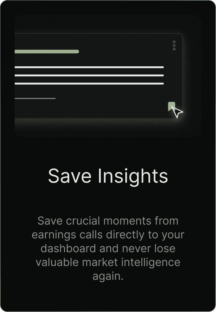 Save Insights